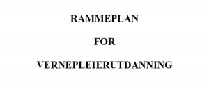 Rammeplan for vernepleierutdanning