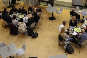Studentene var oppdelt i grupper