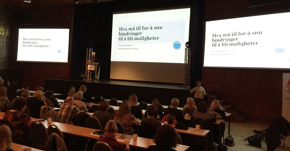 Anne Drangsholt fra Autismeforeningen
