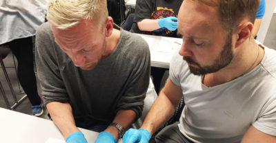 Disseksjon av grisehjerner